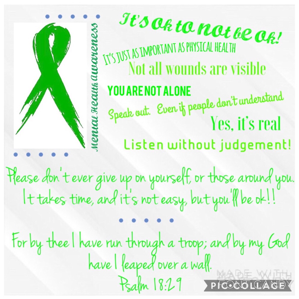 Mental Health Awareness Month/Day 💚